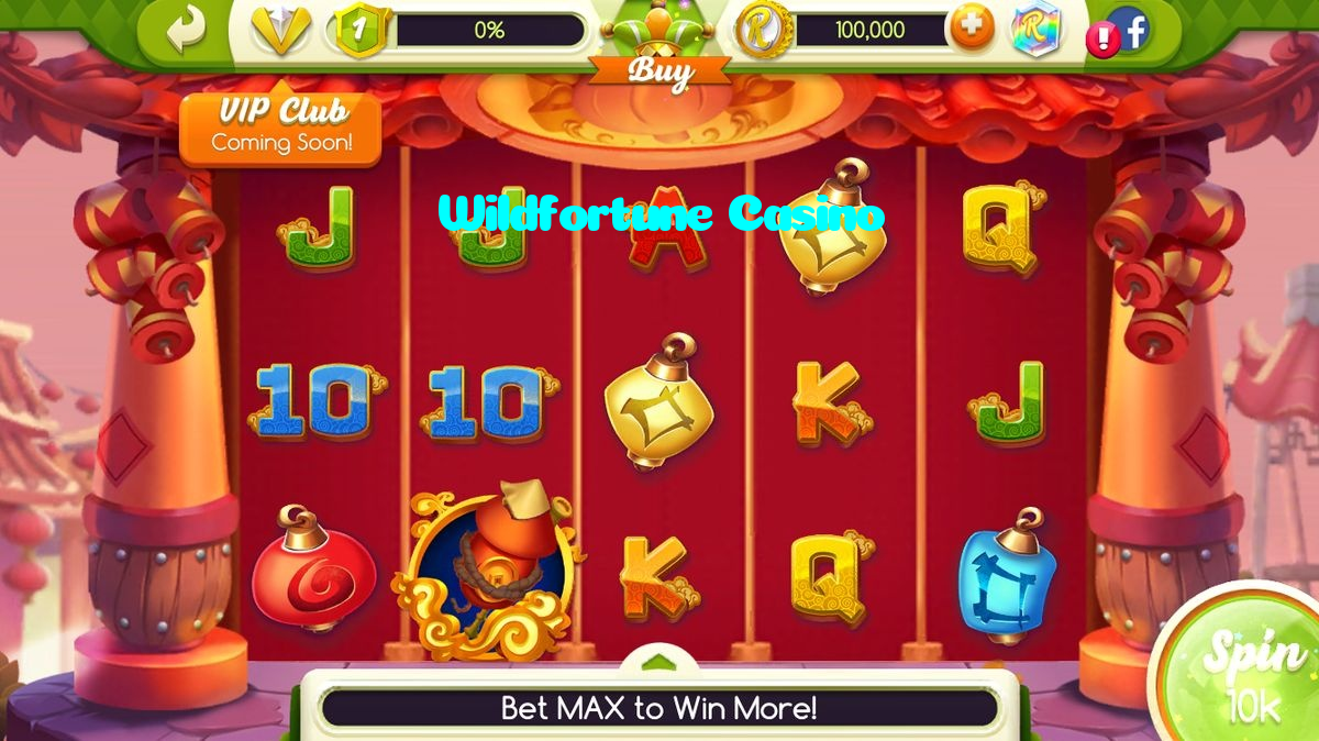 Wildfortune Casino casino presented on mobile device in Pakistan with slots and live games